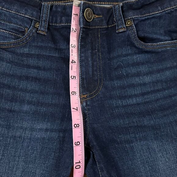 Kut from the Kloth ~ Carlo Ankle Skinny Jeans ~ unfinished hem ~ size 2 - Picture 14 of 16